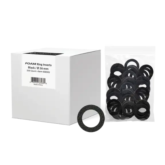 26mm Evocore Bulk Pack Large Foam Rings - 250 Pack