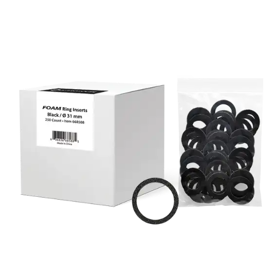 31mm Evocore Bulk Pack Large Foam Rings - 250 Pack