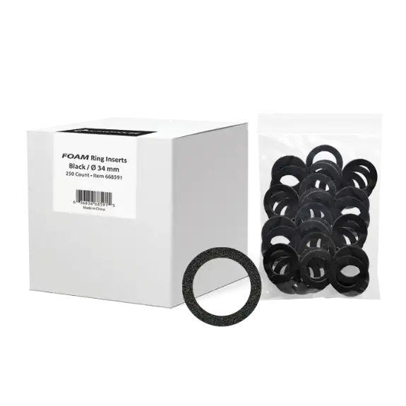 34mm Evocore Bulk Pack XL Foam Rings - 250 Pack