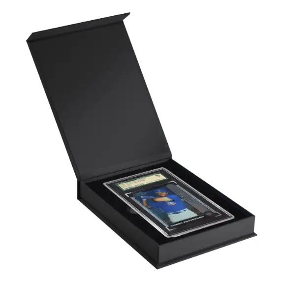 Magnetic Lid Display Box - Holds a SGC Card Slab