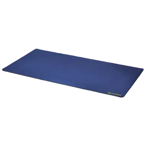 Desk Mat with Stitched Edges - 14 x 24 (Cobalt Blue)