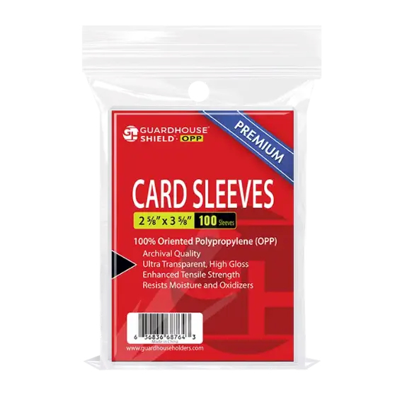 Shield OPP - Trading Card Sleeves - Premium OPP Trading Card Sleeves