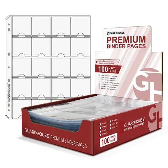 20 Pocket Guardhouse Vinyl Notebook Pages