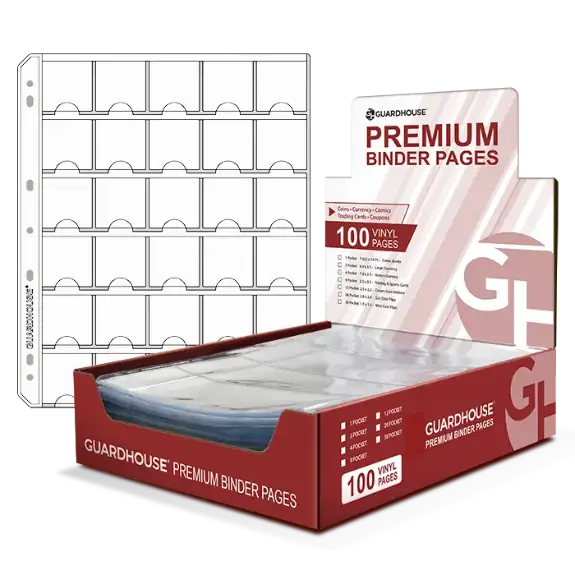 30 Pocket Guardhouse Vinyl Notebook Pages