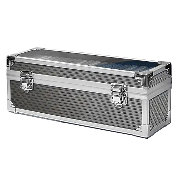 Falcon Series 20 Slab Box - Clear Top - Graphite