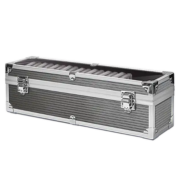 Falcon Series 25 Slab Box - Clear Top - Graphite