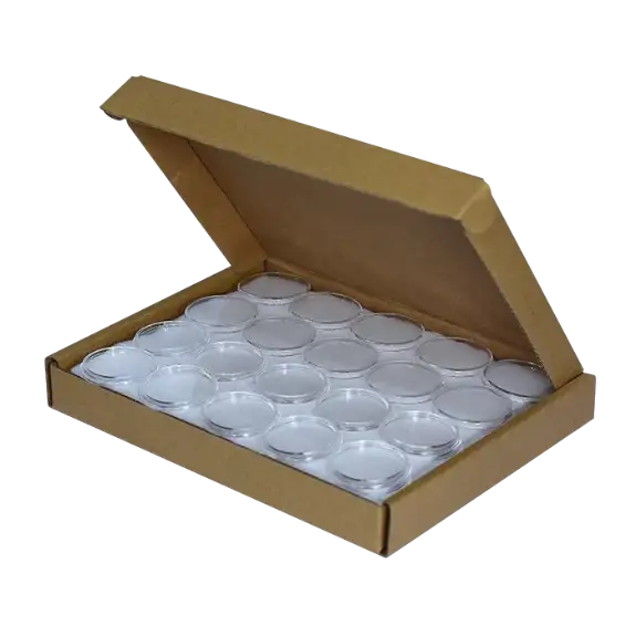 Guardhouse EvoCore Direct-Fit 50 Coin Capsules Bulk Box (30.6 mm)