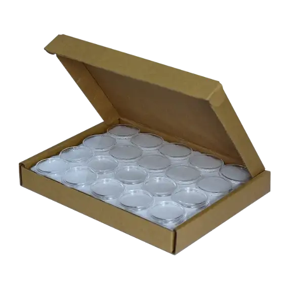 Large Dollar 38.1mm Direct-Fit EvoCore coin holders - (L dia) / 50 per box.