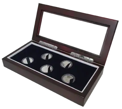Guardhouse Glass-top Wood Display Box -GH-W1800: (5S)