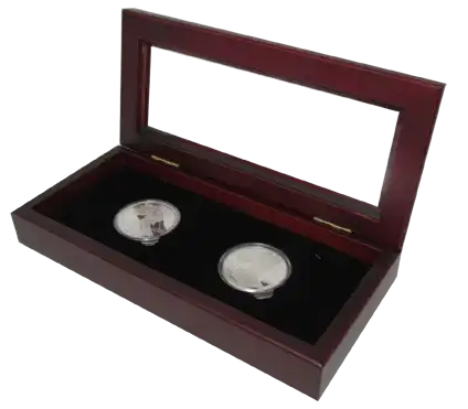 Guardhouse Glass-top Wood Display Box -GH-W1800: (2L)