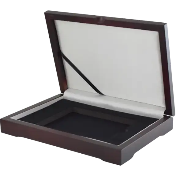 Wood Display Box - Holds the 2 in 1 PCGS Slab