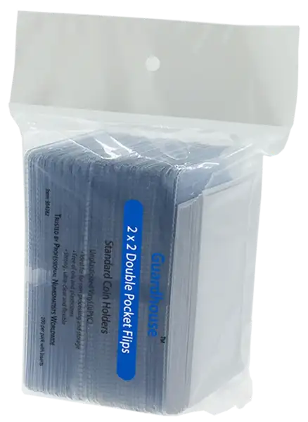 2x2 Coin Flip - Unplasticized 100 Pack with Inserts