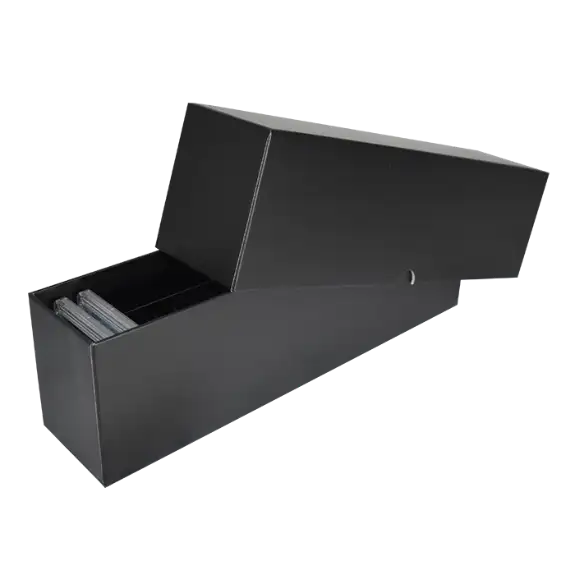 NGC and PCGS Slab Storage Box - Holds 20 Certified Coins (Black)