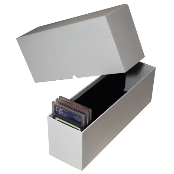 PSA Graded Card Storage Rail Box - Holds 25