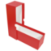 Single Row Slab or Crown Box - 8.25" - Red