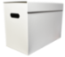Short Comic Book Storage Box and Magnetic Lid - Heavy Duty