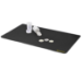 Desk Mat with Stitched Trim - 14 x 24 (Black)