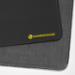 Desk Mat with Stitched Trim - 14 x 24 (Black)