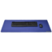 Desk Mat with Stitched Trim - 15.75 x 31.5  (Cobalt Blue)