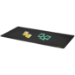 Desk Mat with Stitched Trim - 15.75 x 31.5 (Black)