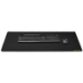 Desk Mat with Stitched Trim - 15.75 x 31.5 (Black)