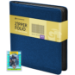 16 Pocket Zipper Folio for Sentry Card Holders - Blue Denim