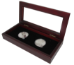 Guardhouse Glass-top Wood Display Box -GH-W1800: (2L)