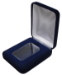 Velvet Coin Capsule Box - Holds 1 oz Silver Bar Capsule (Vertical)