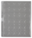 Coin Capsule Page - Medium (PET Vac Form)