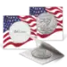 2.5x2.5 Paper Coin Holders for ASE/Large Dollar - American Flag
