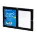 2 Card Magnetic Card Holder - Black Borders