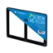 2 Card Screw Card Holder 35pt - Black Border