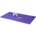 Desk Mat with Stitched Trim - 15.75 x 31.5 (Royal Purple)
