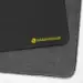Desk Mat with Stitched Trim - 15.75 x 31.5 (Black)