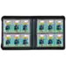 Graded Trading Card Zipper Folio for 60 PSA Card Slabs