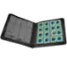 16 Pocket Zipper Folio for Sentry Card Holders - Charcoal