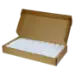 Small Dollar 26.5mm bulk Direct-Fit / S Ring-Fit EvoCore coin Holders 250 count box.