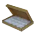 1 oz Gold Eagle 32mm direct fit EvoCore coin holders - (L dia) / 50 per box.