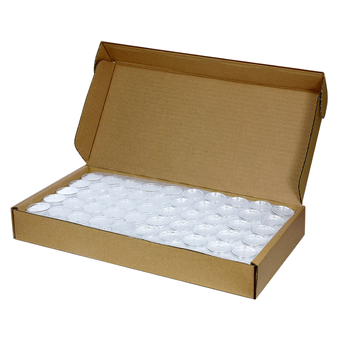 Coin Capsule Storage Box for 25 Direct Fit SILVER DOLLAR Capsules 