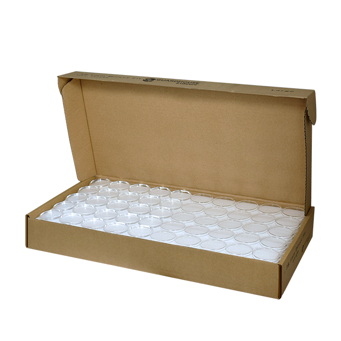 Box of 50 Guardhouse American Silver Eagle Direct-Fit Capsules 40.6mm 
