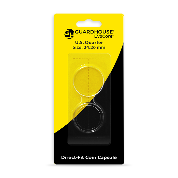 Guardhouse Small Dollar 26mm Direct Fit Coin Capsules 50 pack 