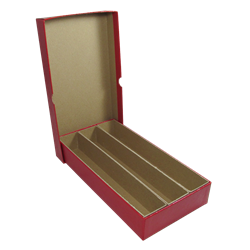 Triple Row Box 1.5x1.5 - 10" - Red