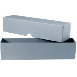 Color Coded 2x2 Coin Boxes - 8.5" - Gray