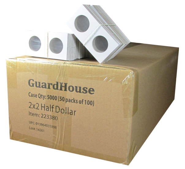 Guardhouse 2x2 Half Dollar - 100/Bundle