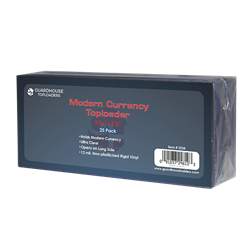 Modern Currency Toploader - 6 9/16x2 7/8