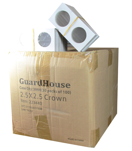 Guardhouse 2.5x2.5 Crown - 100/Bundle