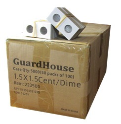 Guardhouse 1.5x1.5 Cent/Dime - 100/Bundle