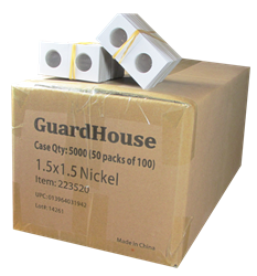 Guardhouse 1.5x1.5 Nickel - 100/Bundle