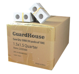 Guardhouse 1.5x1.5 Quarter - 100/Bundle