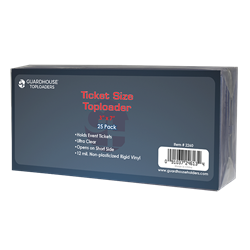 Ticket Size Toploader - 3x7